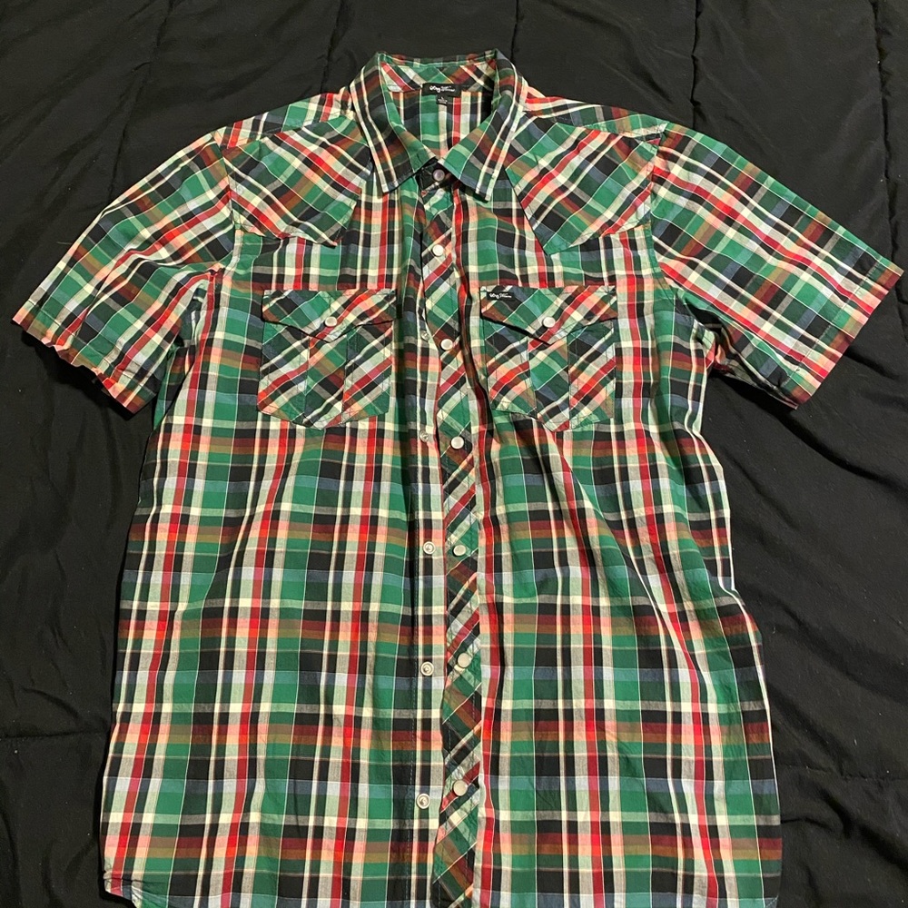 L LRG Short Sleeve Button Up
